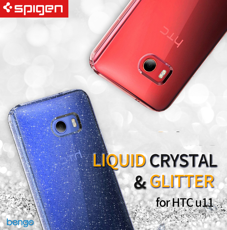 Ốp lưng HTC U11 SPIGEN Liquid Crystal