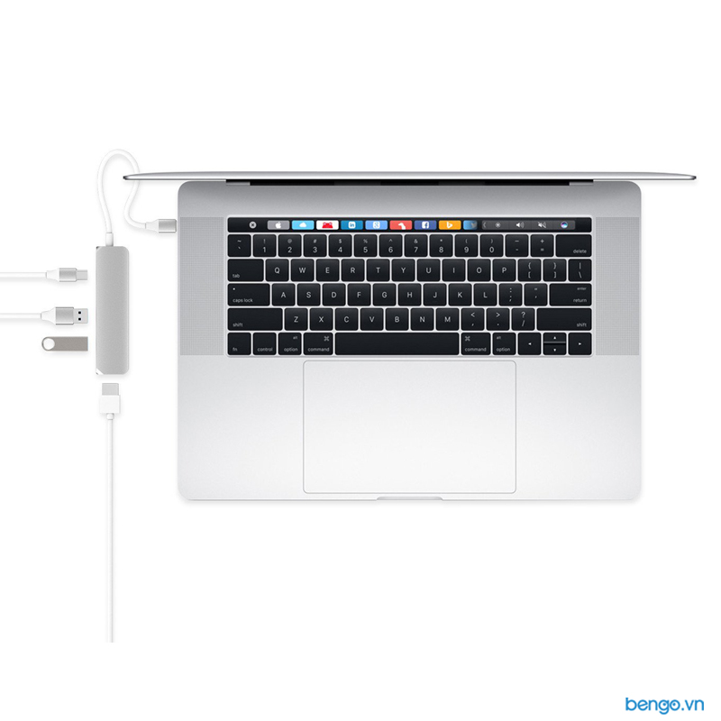 Cổng chuyển Hyperdrive 4K HDMI USB-C Hub for MacBook, PC & Devices