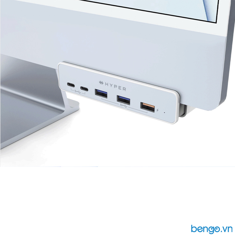 Cổng chuyển chuyên dụng iMac 24″ HYPERDRIVE 5 in 1 USB-C HUB - HD34A6