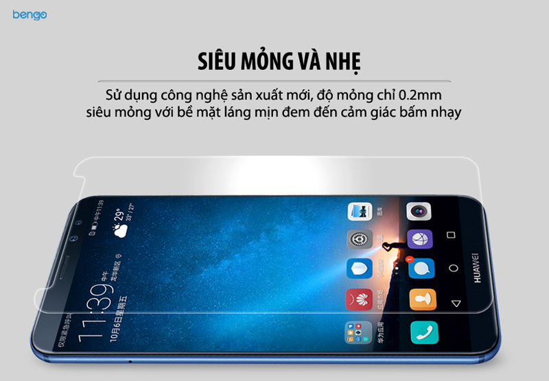 Kính cường lực Huawei Nova 2i Nillkin Amazing H+ Pro