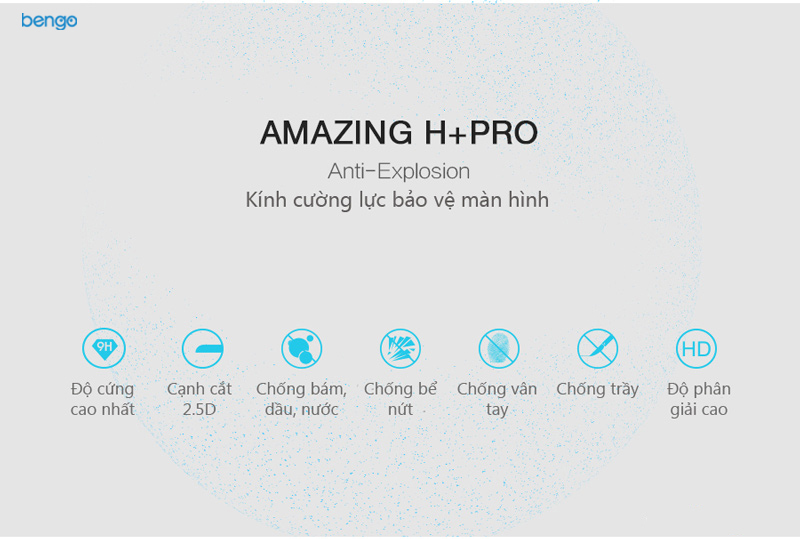 Kính cường lực Huawei Nova 2i Nillkin Amazing H+ Pro