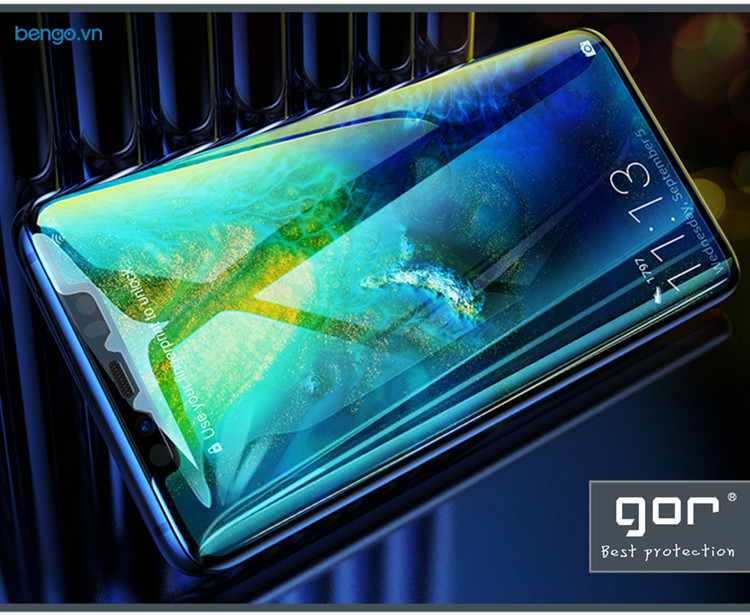 Dán màn hình Huawei Mate 20 Pro 3D full GOR (Hộp 2 miếng) Dán màn hình Huawei Mate 20 Pro 3D full GOR (Hộp 2 miếng)