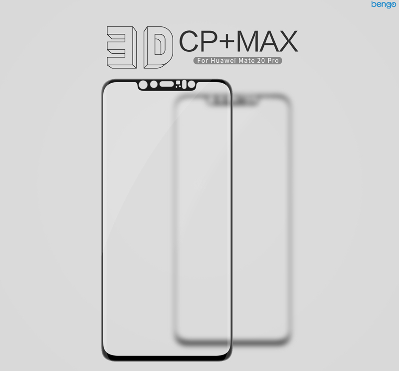 Dán cường lực Huawei Mate 20 Pro Nillkin 3D CP+MAX