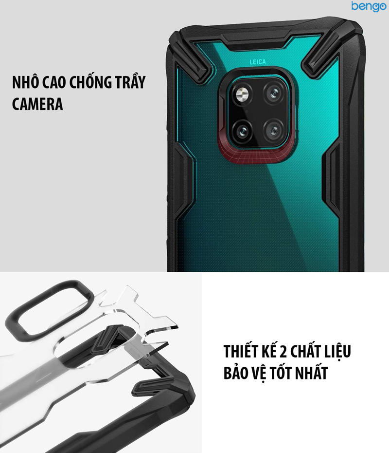 Ốp lưng Huawei Mate 20 Pro RINGKE FUSION X