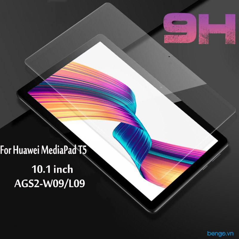Dán màn hình cường lực Huawei Mediapad T5 10.1 inch 9H 2.5D siêu mỏng
