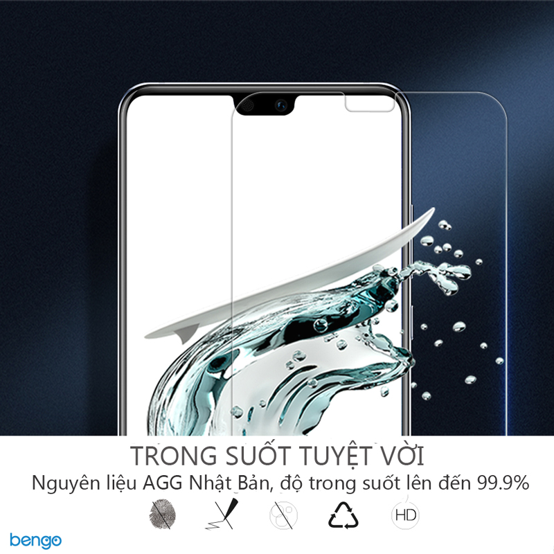 Kính cường lực Huawei P20 Pro Nillkin Amazing H + PRO Kính cường lực Huawei P20 Pro Nillkin Amazing H + PRO