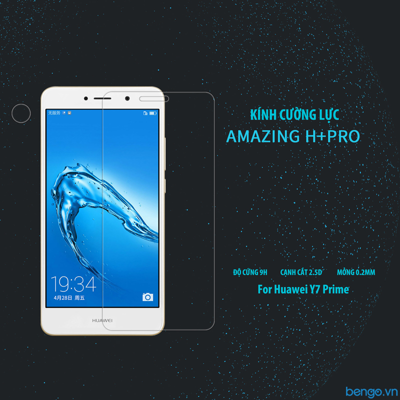 Kính cường lực Huawei Y7 Prime Nillkin H+ Pro Kính cường lực Huawei Y7 Prime Nillkin H+ Pro