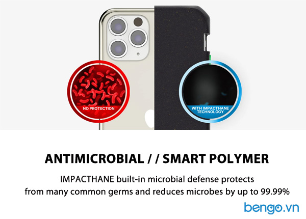 Ốp lưng iPhone 12/12 Pro ITSKINS Feroniabio // Summit Antimicrobial