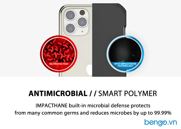 Ốp lưng iPhone 12 Mini ITSKINS Hybrid // Silk Antimicrobial