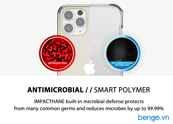 Ốp lưng iPhone 12/12 Pro ITSKINS Hybrid // Spark Antimicrobial