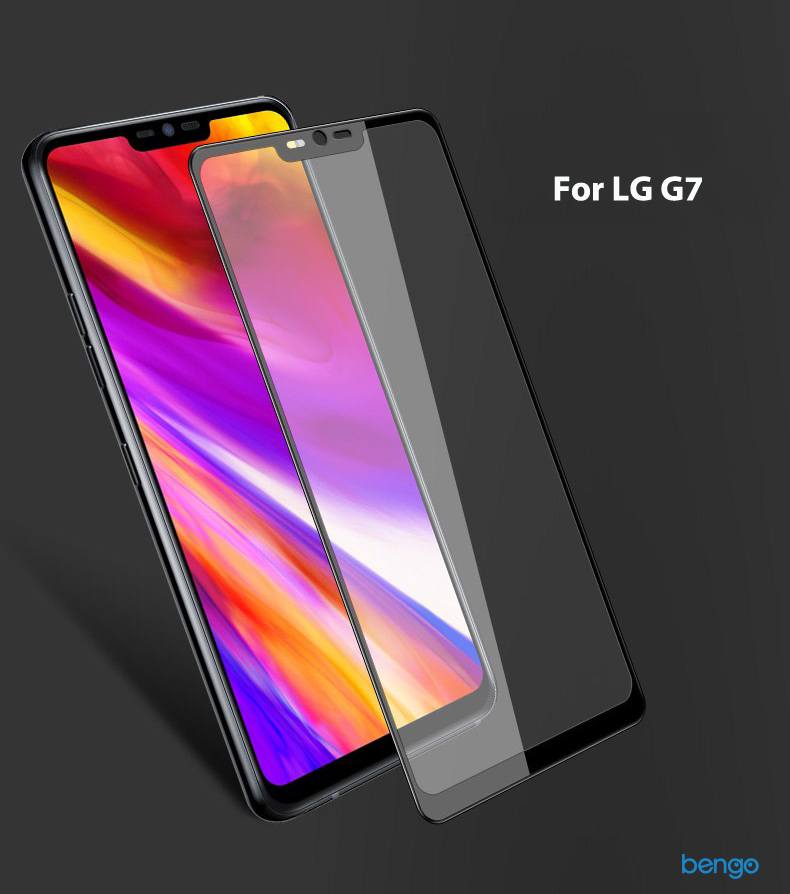 Dán cường lực LG G7 3D Full keo và từ tính