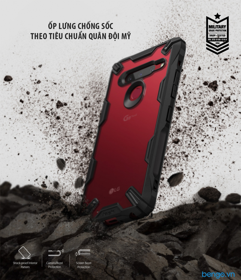 Ốp lưng LG G8 Ringke Fusion X Ốp lưng LG G8 Ringke Fusion X