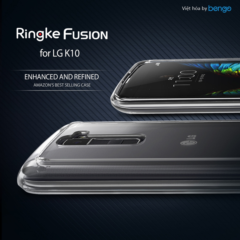 Ốp lưng LG K10 Ringke Fusion