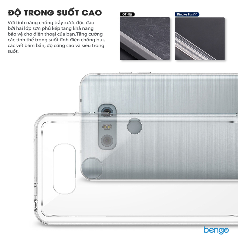 Ốp lưng LG G6 Ringke Fusion