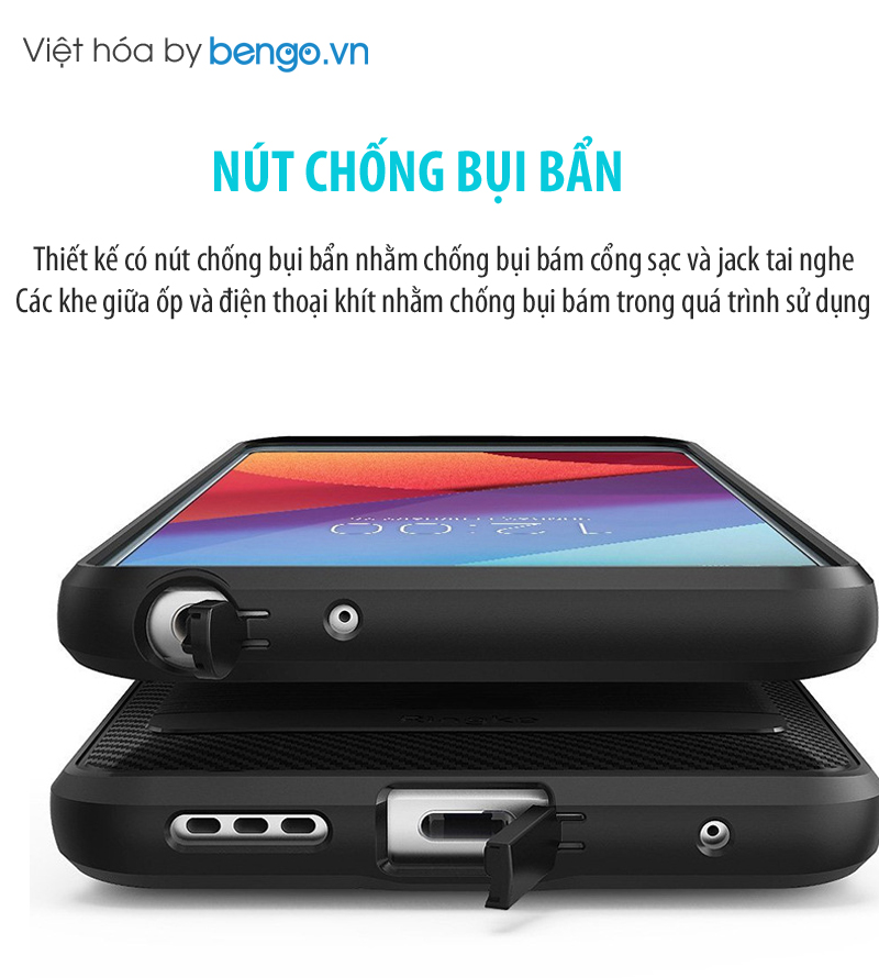 Ốp lưng LG G6 Ringke Onyx Ốp lưng LG G6 Ringke Onyx
