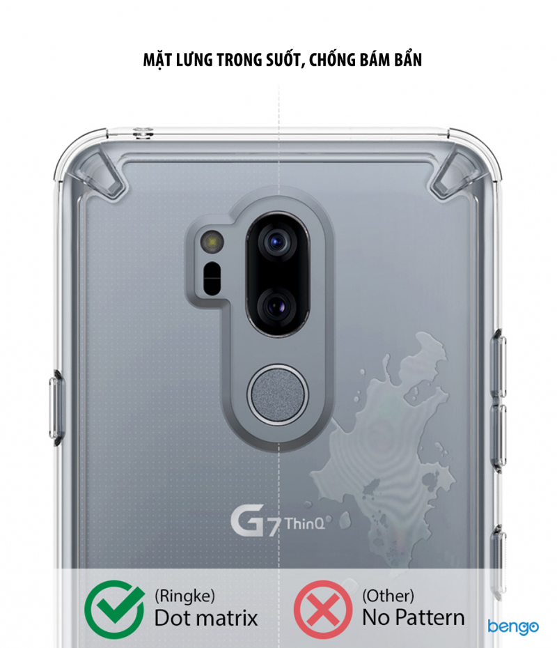 Ốp lưng LG G7 ThinQ Ringke Fusion