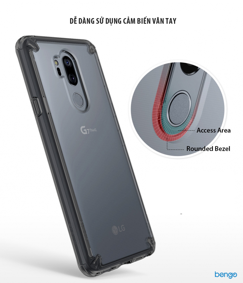 Ốp lưng LG G7 ThinQ Ringke Fusion
