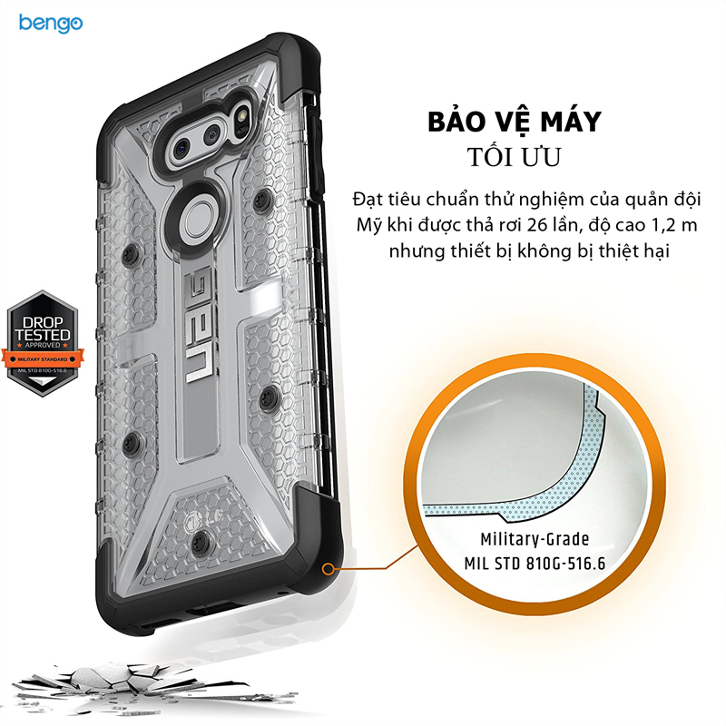 Ốp lưng LG V30 UAG Plasma Ốp lưng LG V30 UAG Plasma