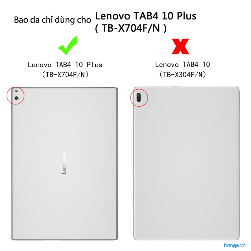 Bao da Lenovo Tab 4 10 Plus Smartcover