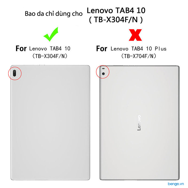 Bao da Lenovo Tab 4 10 Smartcover