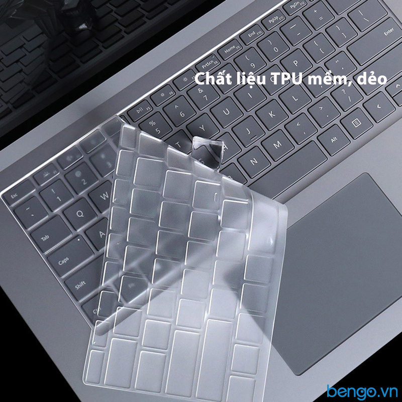 Phủ phím silicone Microsoft Surface Laptop JRC - Trong suốt