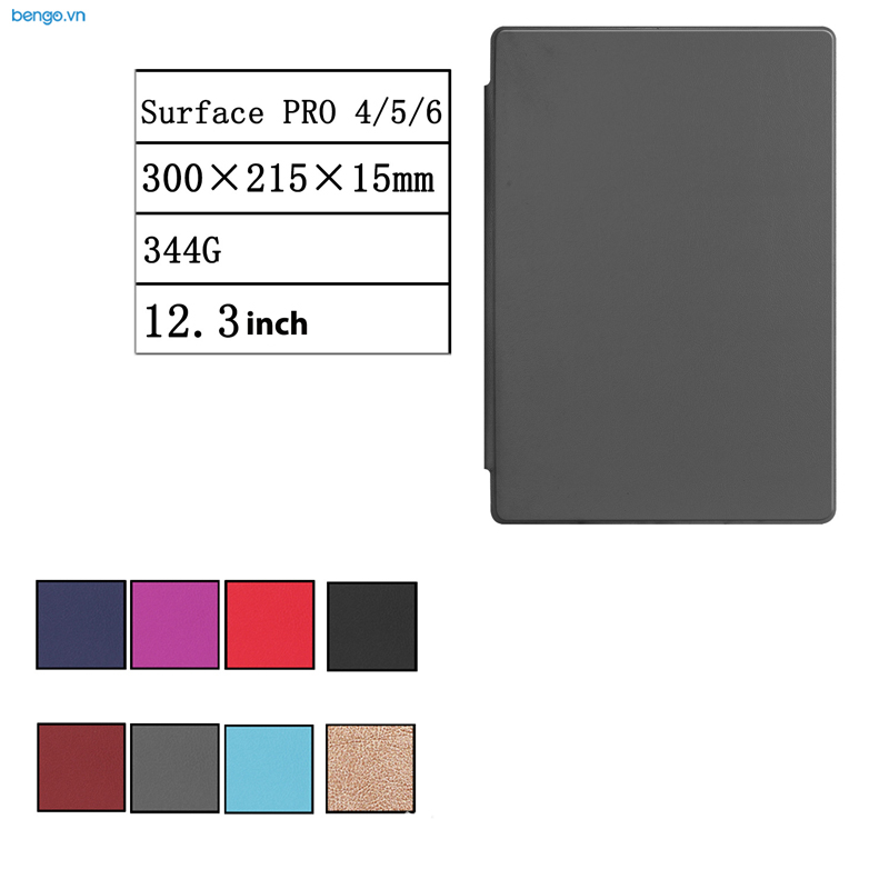 Bao da Microsoft Surface Pro 4/5/6 Stand Folio