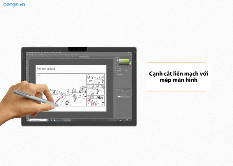 Dán màn hình Microsoft Surface Pro 7/6/5/4 AG Paper-like NILLKIN
