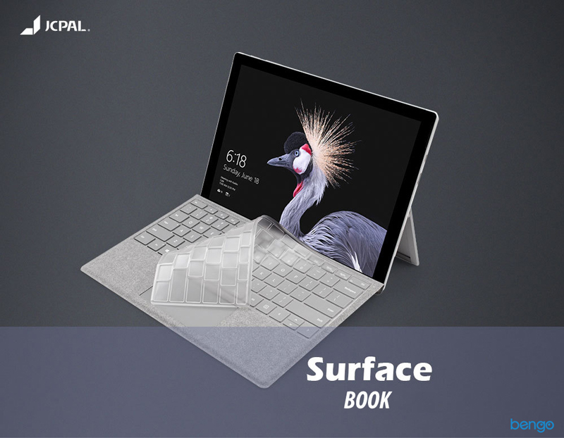 Phủ bàn phím Microsoft Surface Book JCPAL FitSkin TPU