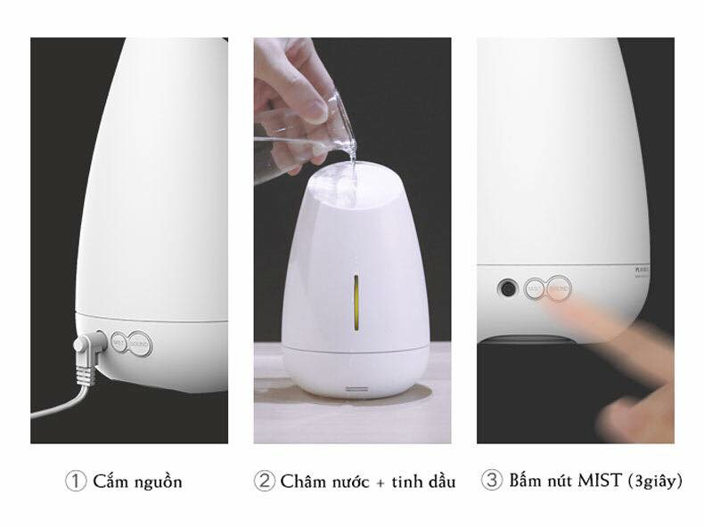 Máy xông tinh dầu Mipow Vaso Aroma Diffuser