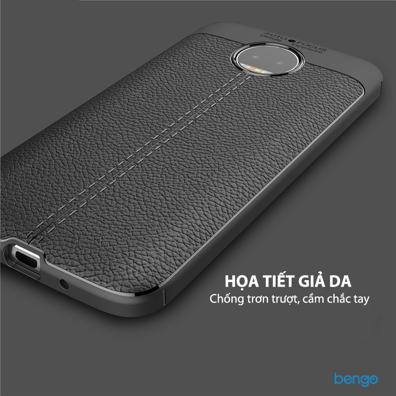 Ốp lưng Motorola Moto G5S Plus họa tiết giả da