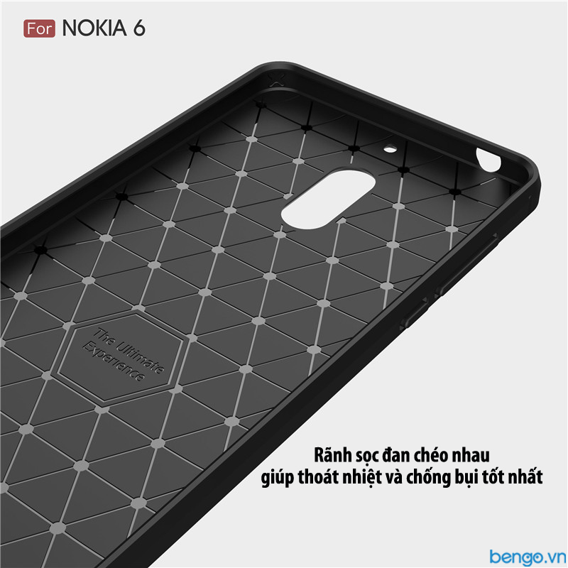 Ốp lưng Nokia 6 Rugged Armor Ốp lưng Nokia 6 Rugged Armor