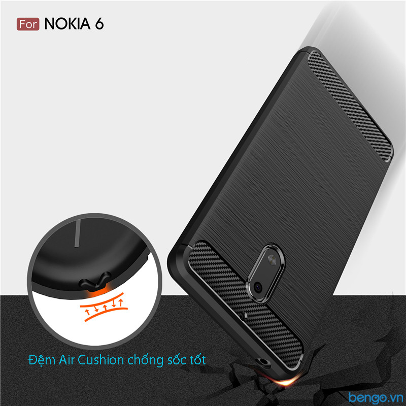 Ốp lưng Nokia 6 Rugged Armor Ốp lưng Nokia 6 Rugged Armor
