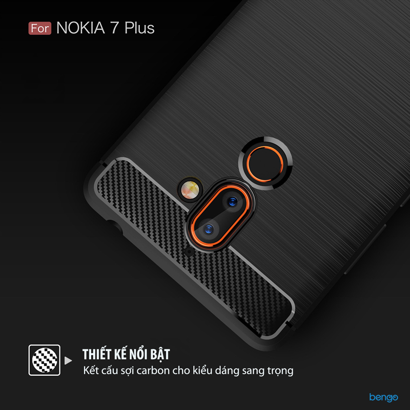 Ốp lưng Nokia 7 Plus Rugged Armor
