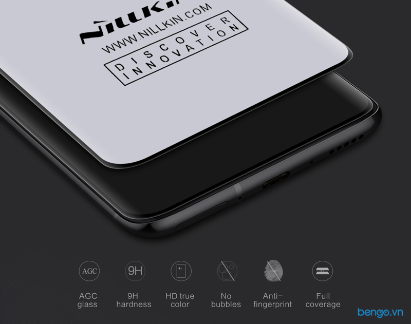 Dán cường lực OnePlus 7 Pro Nillkin 3D CP+ Max