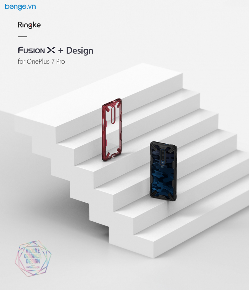 Ốp lưng OnePlus 7 Pro Ringke FUSION X DESIGN CAMO