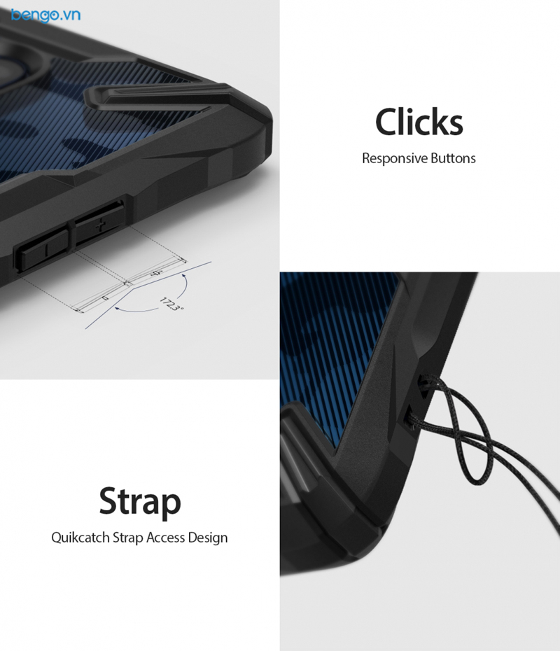 Ốp lưng OnePlus 7 Pro Ringke FUSION X DESIGN CAMO