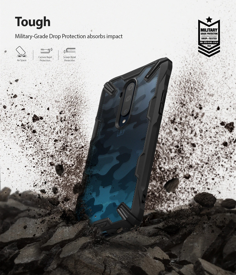 Ốp lưng OnePlus 7T Pro RINGKE FUSION X DESIGN CAMO