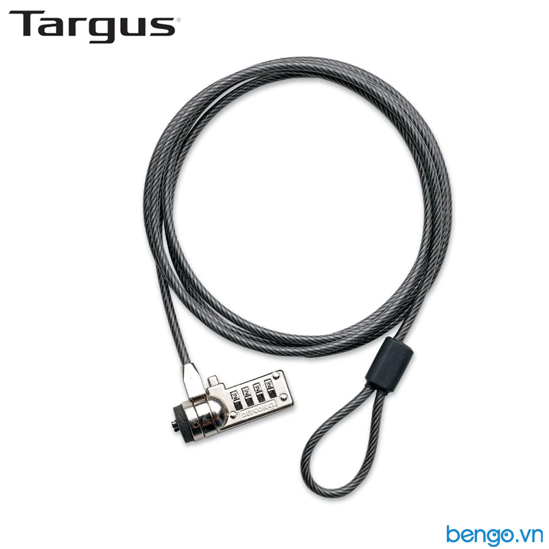 Khóa Laptop TARGUS DEFCON Resettable T-Lock Combo Cable Lock Polybag - PA410BX