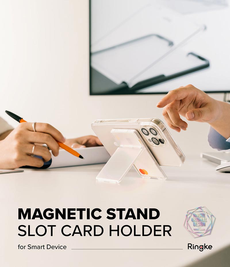 ringke magnetic stand slot card holder