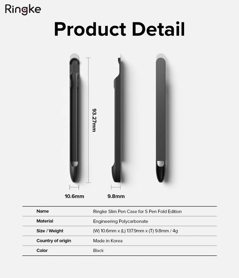 Ngăn đựng bút RINGKE Slim Pen Case cho S Pen Galaxy Fold