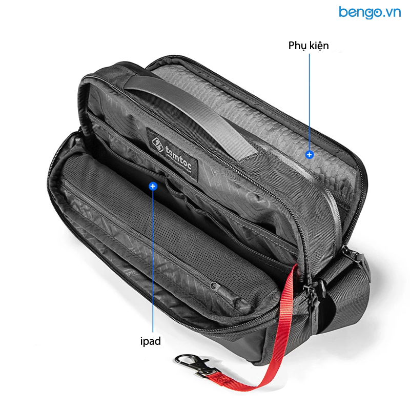 Túi đeo chéo TOMTOC (USA) CROSSBODY cho iPad/Tablet/Notebook 11 inch - H02-A01D