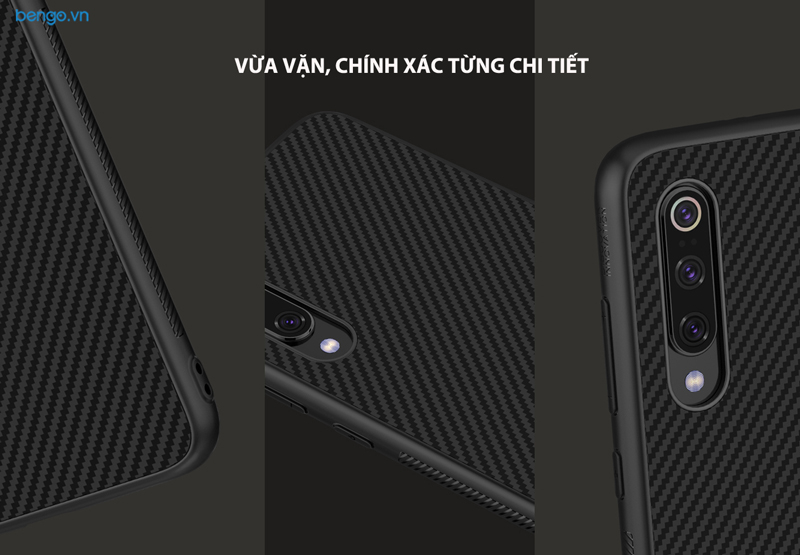 Ốp lưng Xiaomi Mi 9/Mi 9 Explore Nillkin sợi tổng hợp (Synthetic Fiber)