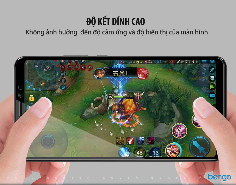 Dán cường lực Xiaomi Mi Max 3 MOFI Full màn hình