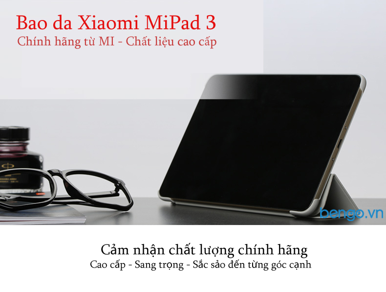Bao da Xiaomi MiPad 3 chính hãng cao cấp