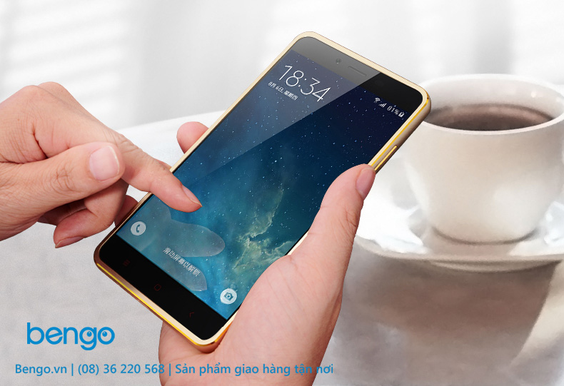 ốp lưng vien kim loai xiaomi redmi note 2