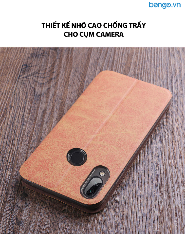 Bao da Xiaomi Redmi Note 7 MOFI Vintage Classical