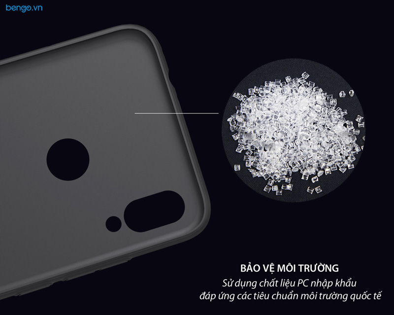 Ốp lưng Xiaomi Redmi Note 7 Nillkin Super Frosted Shield