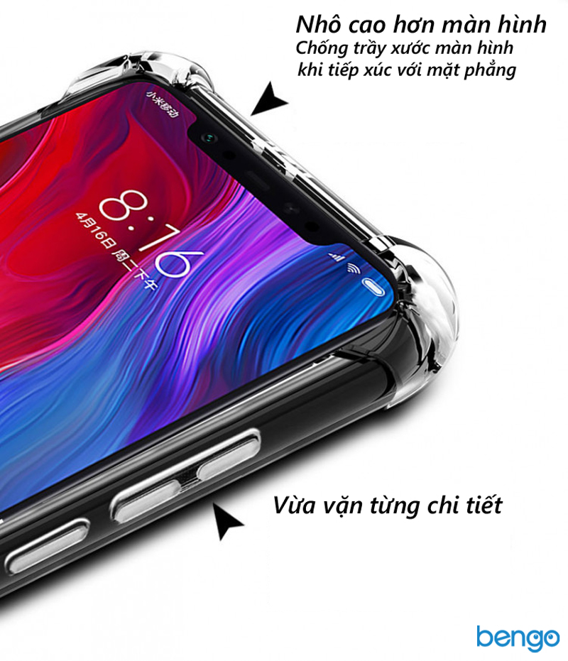 Ốp lưng Xiaomi Mi 8 IMAK Sandy Feel