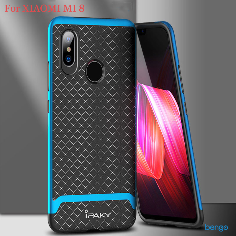 Ốp lưng Xiaomi Mi 8 IPAKY Neo Hybrid Ốp lưng Xiaomi Mi 8 IPAKY Neo Hybrid