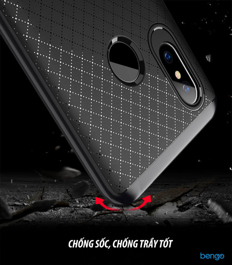 Ốp lưng Xiaomi Mi 8 IPAKY Neo Hybrid Ốp lưng Xiaomi Mi 8 IPAKY Neo Hybrid